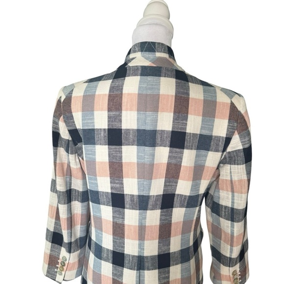 Veronica Beard - Schoolboy Stand Collar Dickey Feminine Blazer Sz 6 - Picture 7 of 10